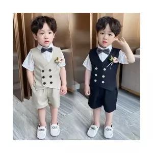 팜므 유아정장 남아 아기 돌진치 화동 럭셔리 여름 정장세트설날