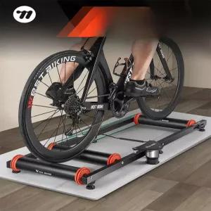 자전거 트레이너 롤러 홈트레이닝 연습 실내 플랫폼 드라이브 고정 저소음 스마트로라