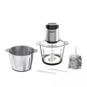 루베크 3리터 원터치 멀티 만능 다지기 RU-R3250 스텐 글라스 2종 분쇄기 마늘 박피기