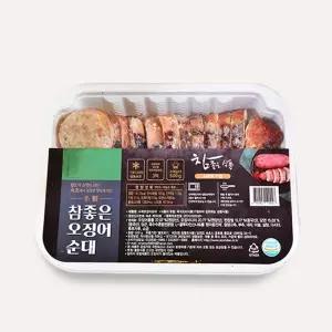 속초 중앙시장 오징어순대 슬라이스 500g x 4개
