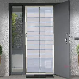 현관방충망 롤 시공 자동 방충문 출입문 현관문모기장 롤출입문ssu442