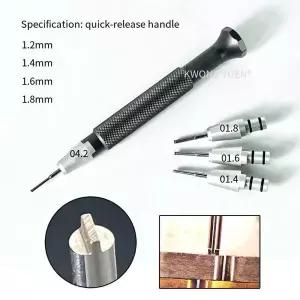 호환 Kwong Yuen 수리 도구 T자형 드라이버 세트 롤렉스 시계 벨트 제거용 T자형 커터 헤드 시계 제작자 전