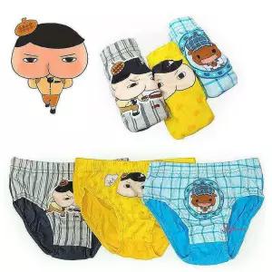 남자 3매 팬티 학생속옷 엉덩이탐정 아이 추리 택1 hij842