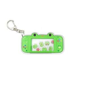 가방 백팩 주얼리 액세서리 남성 여성용 NovelityShopFun 귀여운 개구리 열쇠고리 발톱 게임기