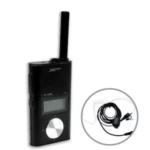 잘텍 JX220D 고성능 디지털 생활무전기 + 고급이어마이크