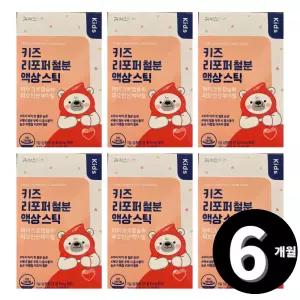 키즈 리포퍼 철분 액상 스틱 30포, 6개