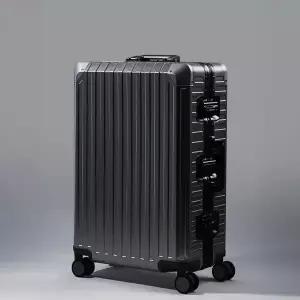 [알벡스]티탄 알루미늄 100 그레이 기내용 여행용 캐리어 소형 중형 대형 수하물 20 24 26 29인치 TSA락