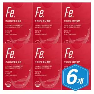 뉴트리모어 프리미엄 액상 철분제 30포 / 6개 중년 여성 시니어 여자 철분