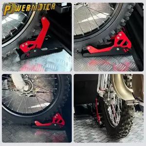 8-21인치 앞바퀴 고정형 트레일러 프레임 오토바이 모토크로스 전기자전거 더트 피트 바이크용 트레일러 랙