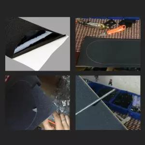 YOUU 방수 논슬립 스케이트보드 데크 샌드페이퍼 그립 테이프 스케이팅 보드 롱보드 스티커