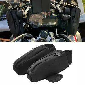 오토바이 사이드 스토리지 가방 방수 도구 파우치 BMW R1250GS LC 어드벤처 용 윈드 스크린 핸들 바 마운트