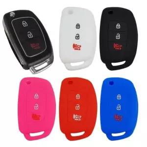 깔끔한 뉴엑센트 뉴마이티 실리콘 폴딩키케이스 키링 차량