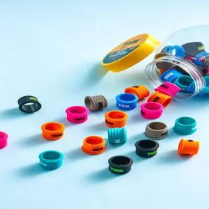 TAAN 탄 그립링 소 낚시대보호 실리콘 그립밴드 고무링 신상 정품 파란낚시