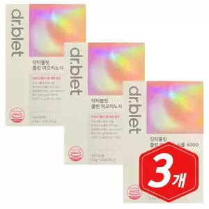 해썹인증 닥터블릿 콜린 미오이노시톨 4000 30포/ 3개 40대 50대 질유래 유산균 엽산 비오틴