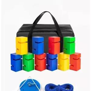 협동 블록 쌓기 워크샵 레크레이션 단체 대회 팀빌딩