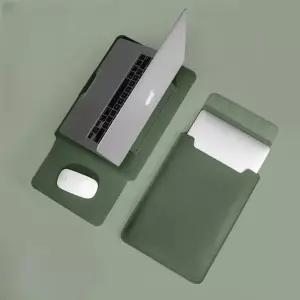 가죽 노트북 파우치 거치대 세로형 태블릿 사쿠라핑크