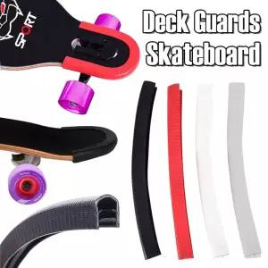 스케이트보드 데크 가드 U자형 고무 보호대 롱보드 엣지 복합 트림 자가 접착식 충돌 방지