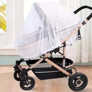 아기 유모차 모기장 신생아 유아 아기 유모차 모기장 방충망 해충 트렁크 캠핑용 야외용 차박용 차량용