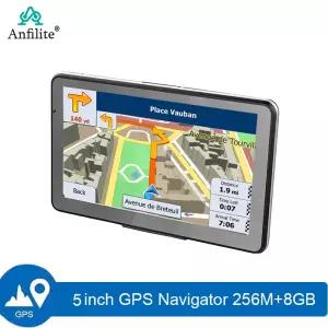 5인치 GPS 네비게이션 wince 6.0 rom 8GB/DDR 256M 최신 지도 유럽 스페인 포르투갈 차량용 네비게이터