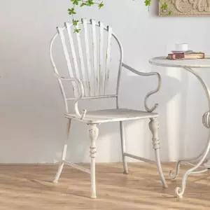 발코니 테이블 정원 라탄 의자 빈티지 차 세트 옥상