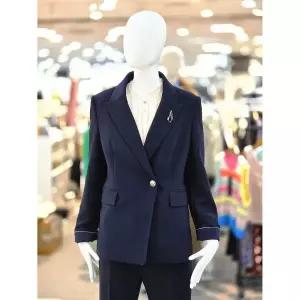 꼼빠니아행복한 브로치 포인트 테일러드 자켓 CAGS2WTJ010