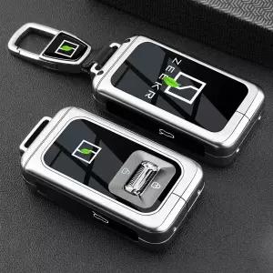 호환  아연 합금 자동차 키 케이스 ZEEKR 9X MaxUltraHyperObsidian 블랙 에디션 리모컨 보호 커버 키체인