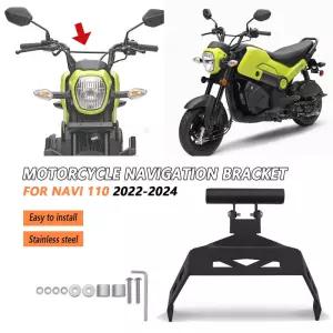혼다 나비 110 2022-2024용 GPS 네비게이션 브래킷 지지대 휴대폰 거치대 마운팅 어댑터 스탠드