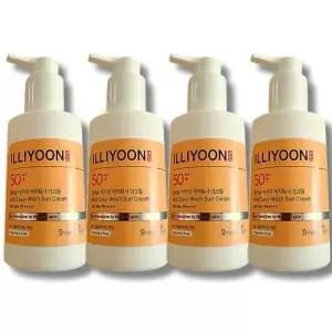 [셀러허브]일리윤 대용량 저자극 온가족 이지워시 선크림 150ml 4개 (S48699869)