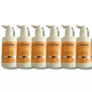 [셀러허브]일리윤 대용량 저자극 온가족 이지워시 선크림 150ml 6개 (S48699863)