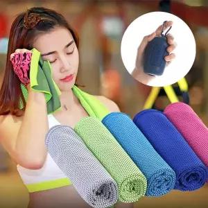 아웃도어 스포츠 헬스 휴대용 쿨링 남여공용 타올 행사용타월