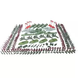 STK 전장 액세서리 337피스 플레이 세트가 포함된 군인 피규어