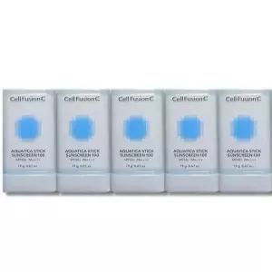 [셀러허브]셀퓨전씨 아쿠아티카 스틱 썬스크린 19g 5개 (S48363255)