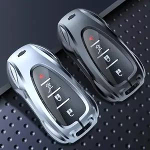 호환  아연 합금 자동차 키 케이스 커버 쉐보레 오닉스 이퀴녹스 올랜도 크루즈 스파크 소닉 카마로 볼트