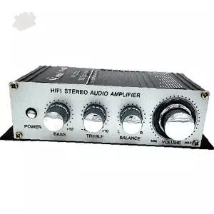 차량용 소형 음향 증폭 장치 매장 배경음악 시스템 가정용 스피커 구동 컴팩트