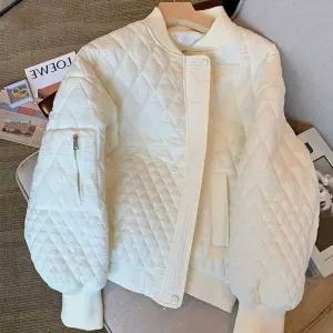 누빔 야상 점퍼 경량 베이직 패딩 아우터 후드 롱패딩