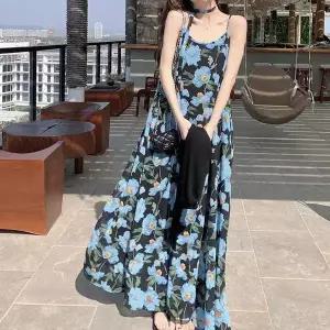 [휴드]블루즈 플로랄 원피스_P421150155