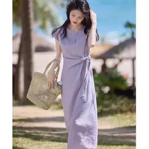 [휴드]윈퍼플 팔뚝보정 반민소매 원피스_P421150226