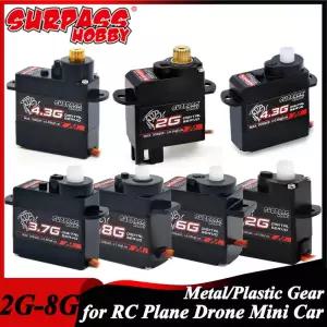 Surpass Hobby 2g 3.7g 4.3g 6g 8g 플라스틱/메탈 기어 RC 비행기 고정익 헬리콥터 드론 자동차 보트 로봇