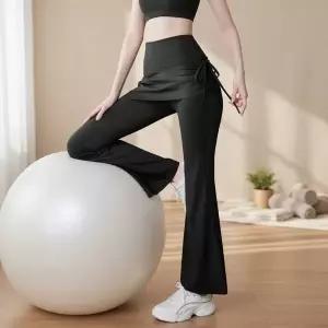 [신세계라이브쇼핑][옷자락] 여성 부츠컷 치마 레깅스 힙커버 요가 필라테스 팬츠