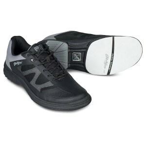 KR 스트라이크포스 에픽 오른손 전용 미드 퍼포먼스 남성 볼링화, 왼쪽 신발에만 교체 가능한 슬라이드 패드 제공