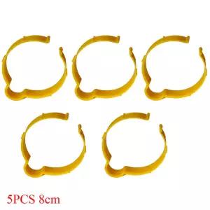 5PCS 비닐 포장 도구 탄소 섬유 호일 필름 롤 클립 스토리지 코일 후프 링 자동차 랩 스티커 데칼 시트