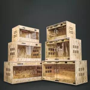 크리스티드게코 사육장 게코 도마뱀 뱀 육지거북이 파충류 50 미닫이(옆으로)120566