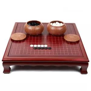 바둑판 세트 고급 어르신 선물용 오목판 좌식 게임