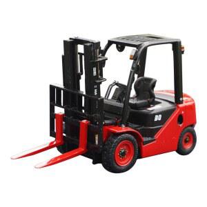 합금 건설 다이캐스트 지게차 중장비 피규어 모형 그린 차량