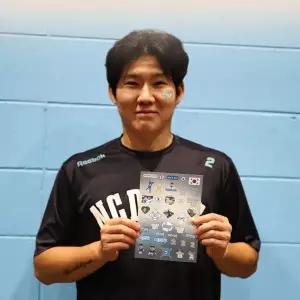 [네오플레인][NC다이노스] 박민우 선수 스포츠 야구 타투 스티커 응원용품 페이스 페인팅 건식 판박이