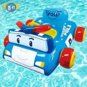 로보카폴리 스피드 자동차 핸들 쿠션보행기 수영장 물놀이