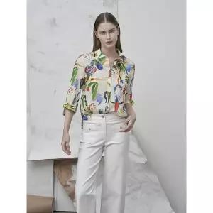 [올리비아로렌] 프린트 아사 블라우스VVCNL5M4461 (P003792819)