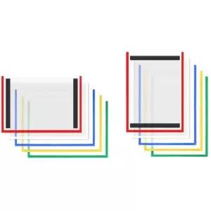 실내간판 후면자석 내용물교체형 투명 안내판 표지판 10개입 A3