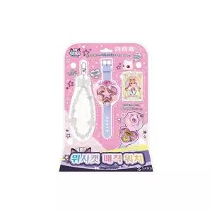 위시캣 매직워치 밴드 카드 스트랩 시계 스피너 불빛 사운드 소품 캐릭터 선물