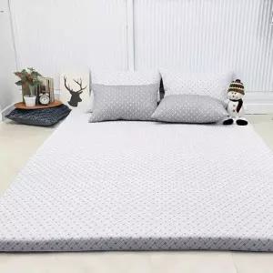 [당일출고] 국내생산 크로스 냉감 라텍스 매트리스커버 Q 7.5cm